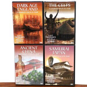 (4) A JOURNEY BACK IN TIME DVD SET, Dark Age England, The Celts (New)......